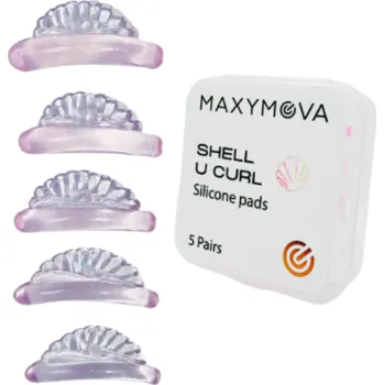 Maxymova SHELL U-CURL ultra lepivé natáčky na lash lifting – 5 párů