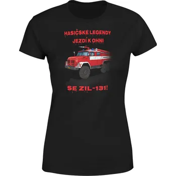 Tričko ZIL-131 (Velikost: XL, Typ: pro ženy, Barva trička: Černá)