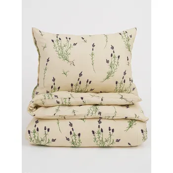 Povlečení Prodloužené mušelínové povlečení – Levandule 02