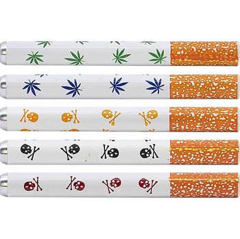 Dýmka 58699 Kovová šlukovka 8cm 5ks MIX