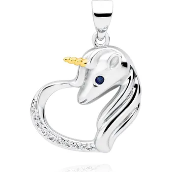 Přívěsek Stříbrný přívěsek JEDNOROŽEC Ag 925; ≤2,8 g. 18 x 17 mm 5820226067