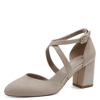 Dámské lodičky DÁMSKÉ LODIČKY TAMARIS 1-24414-41 341 BÉŽOVÁ Barva: BÉŽOVÁ, Velikost: 37