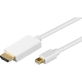 Video kabel goobay DisplayPort-HDMI kabel, miniDP(M) -> HDMI M, 1m (52860) - 11.92.6061