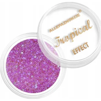 Prach Ozdoby Na Nechty ALLEPAZNOKCIE 1g Tropical Effect Bora Bora Č.11