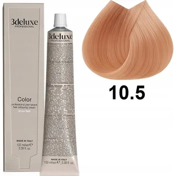 Barva na vlasy 3DELUXE PROFESSIONAL BARVA NA VLASY S ARGANOVÝM OLEJEM 10.5 100 ML