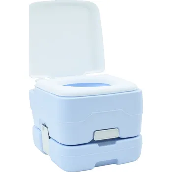 Chemické WC OMAXI Campingové WC Světle modrá a bílá 41,5 x 36,5 x 30 cm 777881