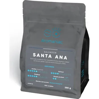 Káva Salvador Santa Ana - zrnková, 250 g