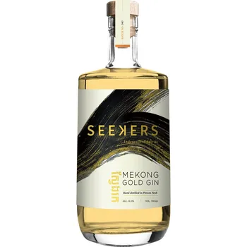 Gin Seekers Mekong gold gin 41,3% 0,7L Exotický kambodžský gin