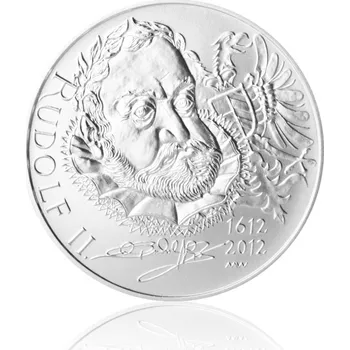 Česká republika. 200 Kč 2012. † Rudolf II.. Běžná kvalita.