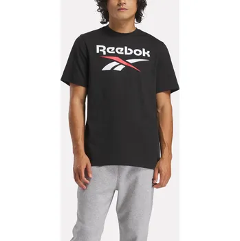 Pánské tričko REEBOK Pánské fitness tričko XL ČERNÁ