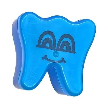 Dárková krabička Krabička na dětské zoubky - zub (různé barvy) Modrá