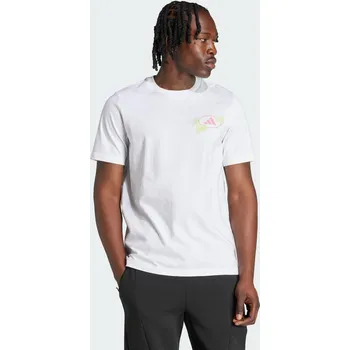 Pánské tričko ADIDAS Tričko s grafikou Oktoberfest 2XL BÍLÁ