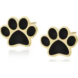 Stříbrné náušnice ZLATÁ PACKA Ag 925; ≤1 g. 9 x 7 mm 5820226133