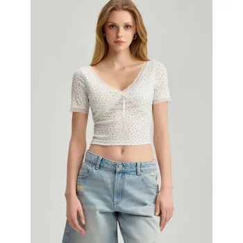 Dámská móda Zkrácené tričko - L - House - vícebarevná - 786GG-MLC