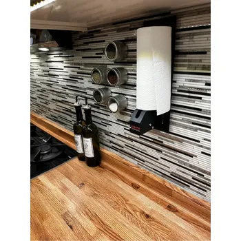 Kuchyňská skříňka ASIR Držák papírových utěrek ER Černá