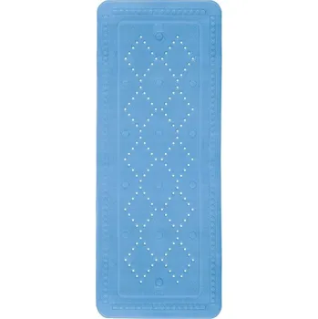 Protiskluzová podložka Kleine wolke Arosa Blau 36x92cm, protiskluzová podložka do vany