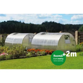 Skleník Skleník polykarbonátový 3x2x4m (6mm) 6739