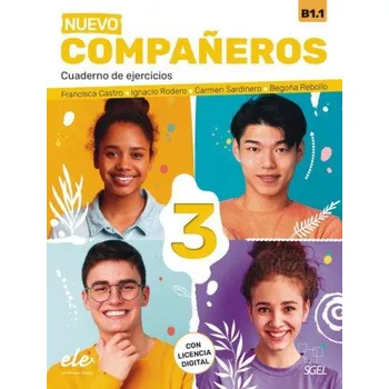 Cizojazyčná kniha Nuevo Compañeros 3, m. 1 Buch, m. 1 Beilage: Cuaderno de ejercicios + Code – Francisca Castro,Ignacio Rodero,Carmen Sardinero,Begoña Rebollo (ES)