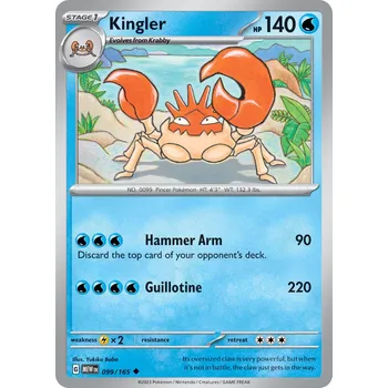 Karetní hra Kingler MEW 099/165