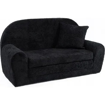 Pohovka Pohovka Fortisline DAVID 78 x 104 cm BOUCLE černá