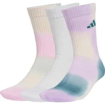 Pánské ponožky ADIDAS Ponožky Tie-Dye – 3 páry 43/45 FIALOVÁ|MODRÁ|VÍCEBAREVNÁ