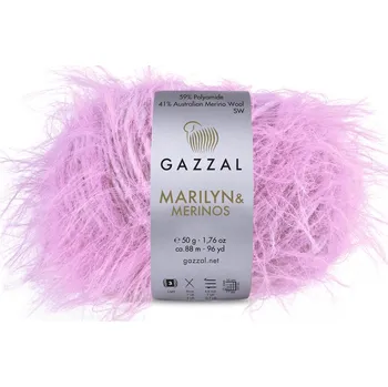 Příze Gazzal Příze Marilyn & Merinos 8255 růžová