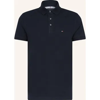 Pánská košile Tommy Hilfiger Pánská Polokošile Z Piké Slim Fit, tmavě...