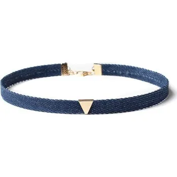 Náhrdelník Flamenco Mystique DŽÍNOVÝ OBHAŇOVAČ S TROJÚHELNÍKEM - N469