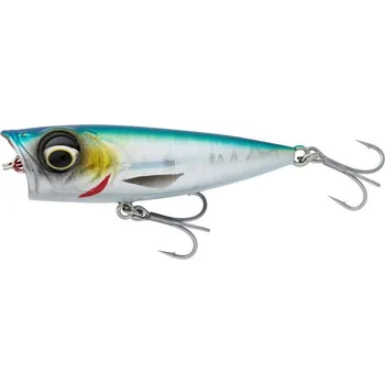 Umělá nástraha Savage Gear Wobler Micro Popper Blue Green - 4,3 cm 3 g