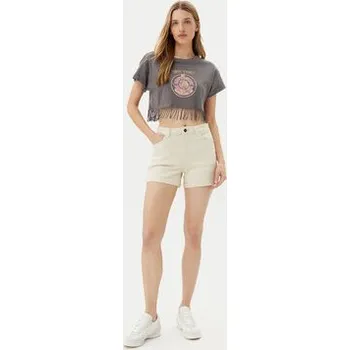 Pánské tričko Noisy May T-Shirt Gaby 27033386 Šedá Regular Fit XS
