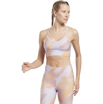 Podprsenka DÁMSKÁ Podprsenka REEBOK WOR TRAIN AOP BRA HT6055 – Fialová M