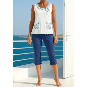 Dámské pyžamo Andra - Dámské bavlněné pyžamo MARE - S/M