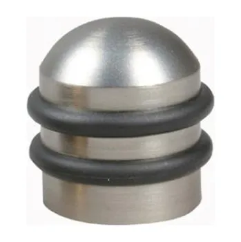 dveřní zarážka IBFM Zarážka 268 - zarážka pro zajištění dveří proti maximálnímu otevření Barva: Stříbrná