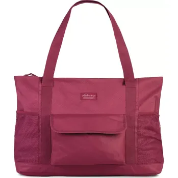 Plážová taška červená Fabrizio Summer XXL 50444-4500 - Prostorná a stylová, perfektní na pláž, bazén i nákupy | Cooltovka.cz