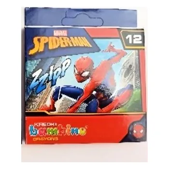 Voskovky SPIDERMAN, 12 ks
