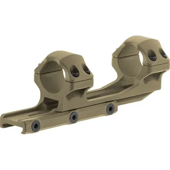 Montáž pro optiku 1" na Picatinny - UTG AIR11850 AccuSync Medium Integral (FDE) / Offset 50mm / Base 100mm