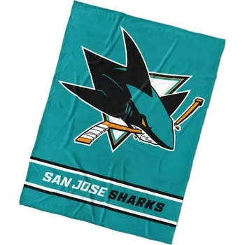 Deka NHL 150x200cm, San Jose Sharks TipTrade
