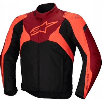 Moto bunda Textilní bunda Alpinestars T-Jaws v4 WP černá/červená fluo S