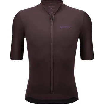 cyklistický dres UNISEX Dres SANTINI Stone Black - XL