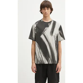 Dámské tričko Bavlněné tričko Helmut Lang FEATHER.T.BRUSHSTROK, L, šedá, 90X