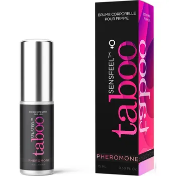 Tělový sprej s feromony RUF TABOO Pheromone pro ženy 15 ml - s kupónem KUP15 cena 336 Kč + extra diskrétní expedice