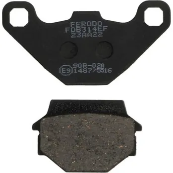 Autodíl brzdové destičky FERODO EF - SMC,TGB,ACCESS,SHINERAY,APRILIA,SUZUKI,KYMCO