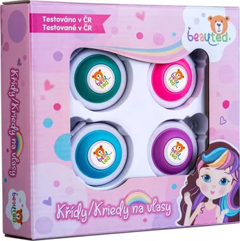 Teddies Beauted křídy na vlasy 4 ks