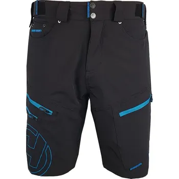 Cyklistické kalhoty HAVEN Cyklistické kalhoty krátké bez laclu - NAVAHO SHORTY - modrá/černá
