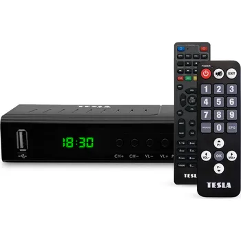 Set top box DVB-T2 přij.TESLA TE-323 SENIOR H.265/HEVC
