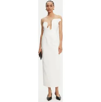 Dámské šaty Bardot Koktejlové šaty Rosalyn 59733DB Bílá Regular Fit 12