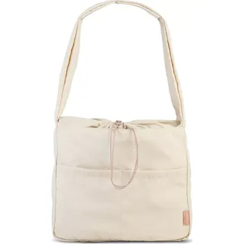 Dámská taška přes rameno béžová - Fabrizio Summer 50451-1600 - lehká, měkká, prostorná textilní kabelka pro každý den | Cooltovka.cz