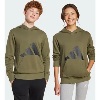 Dámská mikina ADIDAS Dětská mikina Essentials 15 LET BÉŽOVÁ|ČERNÁ