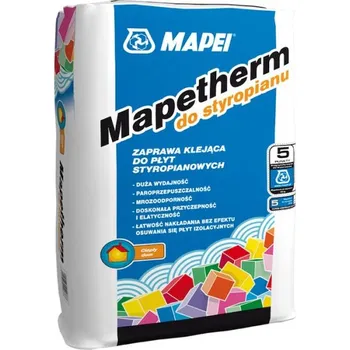 Průmyslové lepidlo Mapei Mapetherm polystyrenové lepidlo 25 kg Polystyrenová lepidla