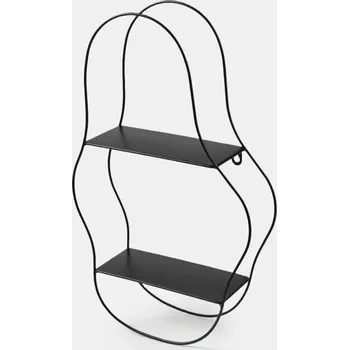 police Sinsay - Kovová nástěnná polička - černá - 728FW-99X - 728FW-99X-ONE